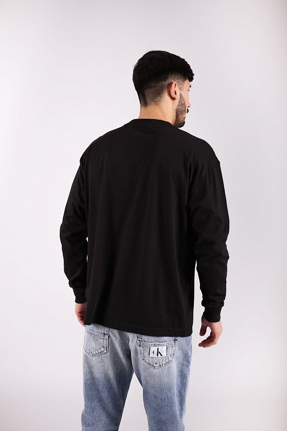 Футболка лонгслив Calvin Klein Jeans Черный