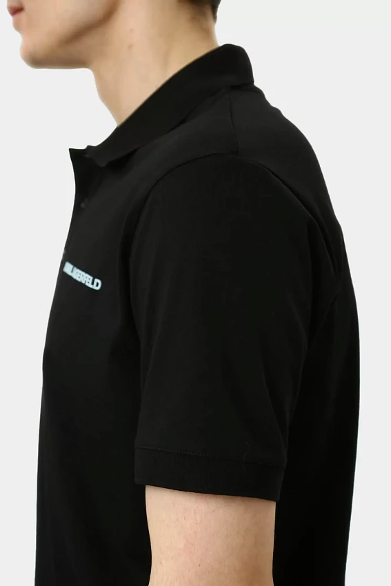 Поло Karl Lagerfeld Черный