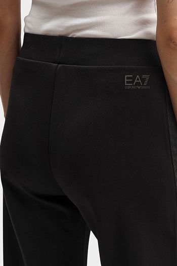 Брюки спортивные черные EA7
