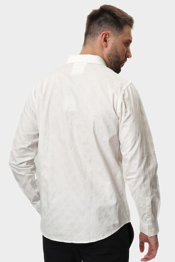 Рубашка с длинным рукавом Armani Exchange Белый