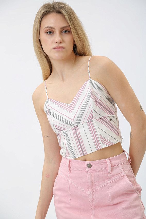 Топ Pepe Jeans Молочный