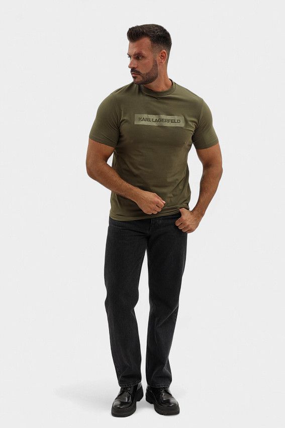 Футболка Karl Lagerfeld Зеленый