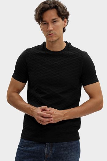 Футболка из хлопка Emporio Armani