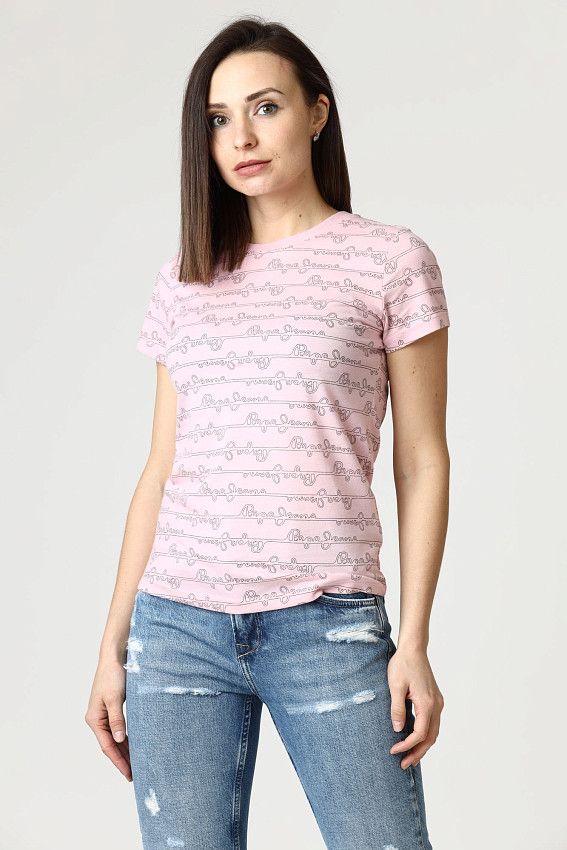Футболка Pepe Jeans Розовый