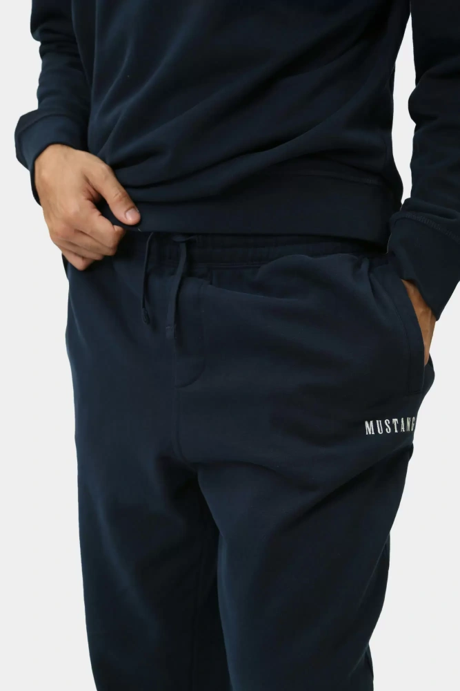 1015689 Брюки трикотажные Mustang Синий