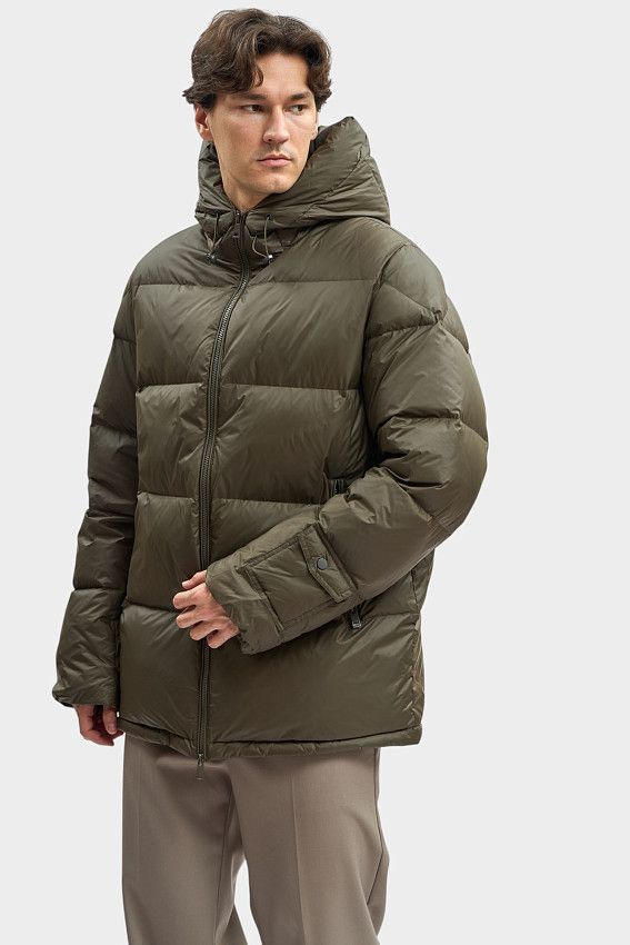 Пуховик The Hills Зеленый