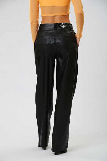 Брюки спортивные хлопковые черные Armani Exchange