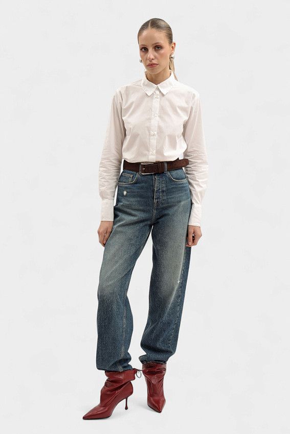 Рубашка с длинным рукавом Pepe Jeans Белый