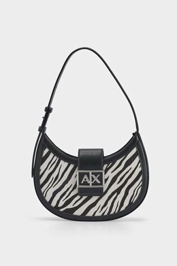 Сумка на плечо черная Armani Exchange