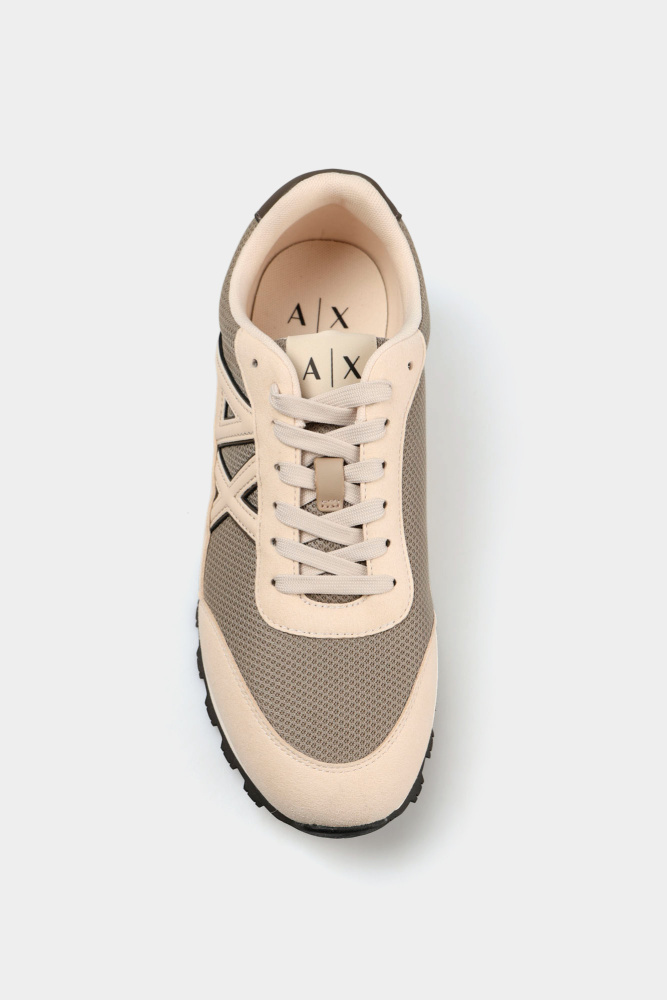 XM001960_AF19388 Кроссовки Armani Exchange Бежевый