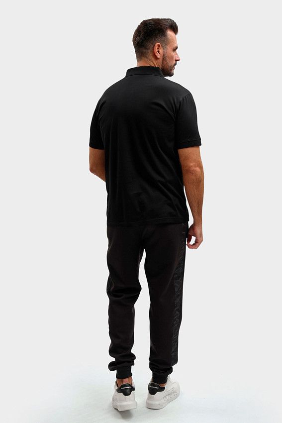 Поло Karl Lagerfeld Черный