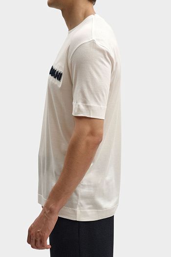 Футболка из хлопка Emporio Armani