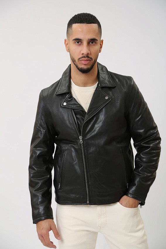 Куртка кожаная Pepe Jeans Черный