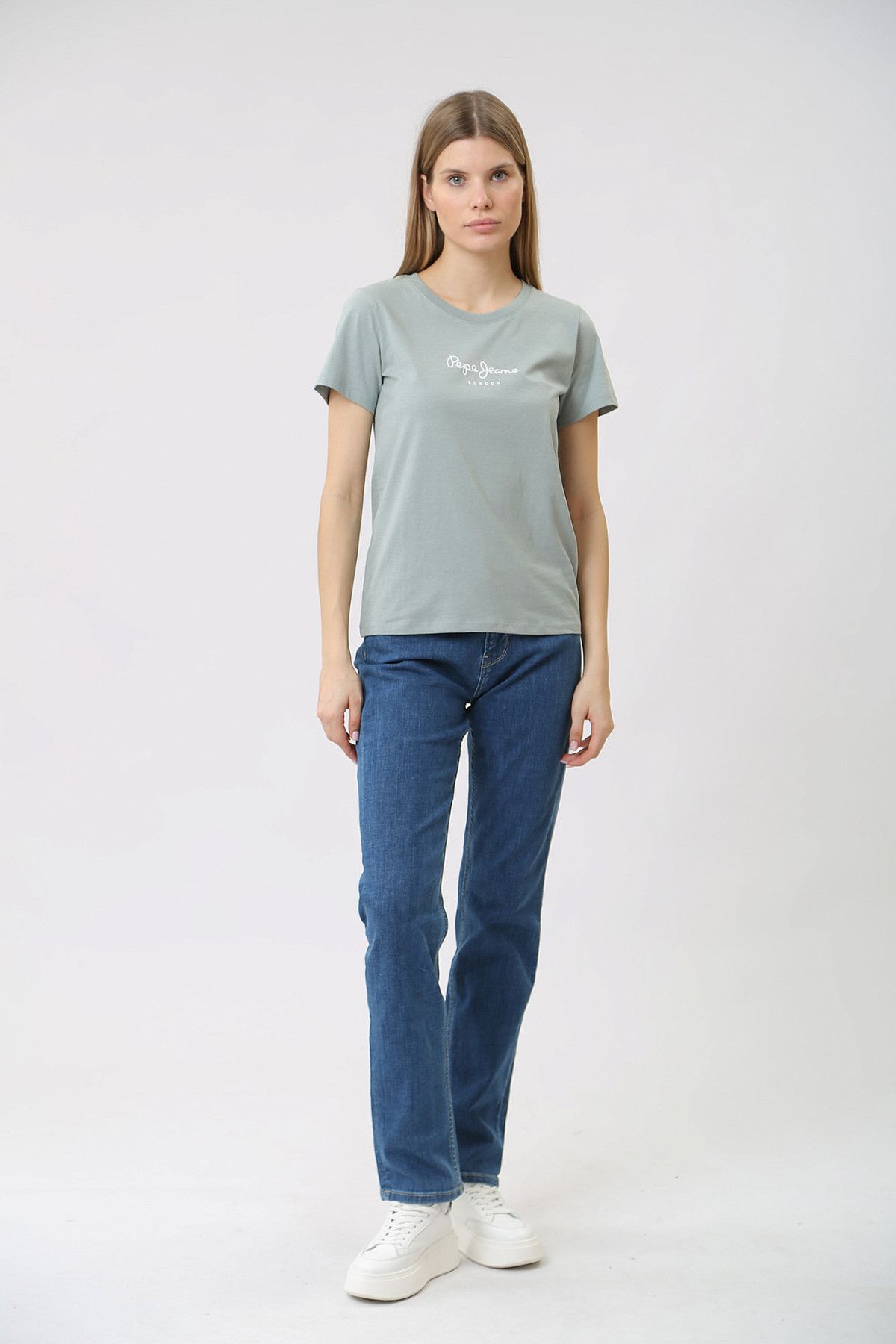 Футболка Pepe Jeans Бирюзовый