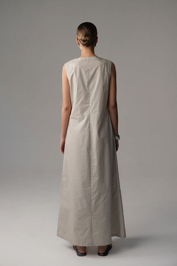 Платье The Hills Бежевый