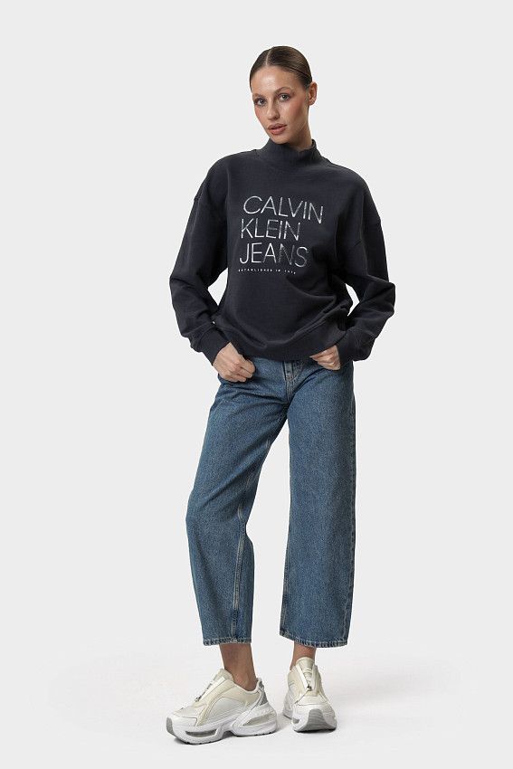 Свитшот Calvin Klein Jeans Фиолетовый