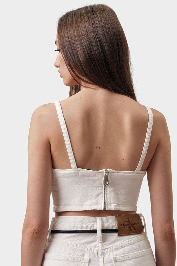 Топ Calvin Klein Jeans Белый