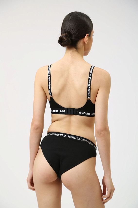 Топ Karl Lagerfeld Черный