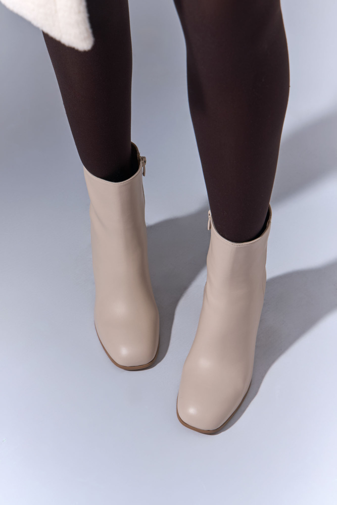 16-127B02 Ботильоны Marc Cony Бежевый