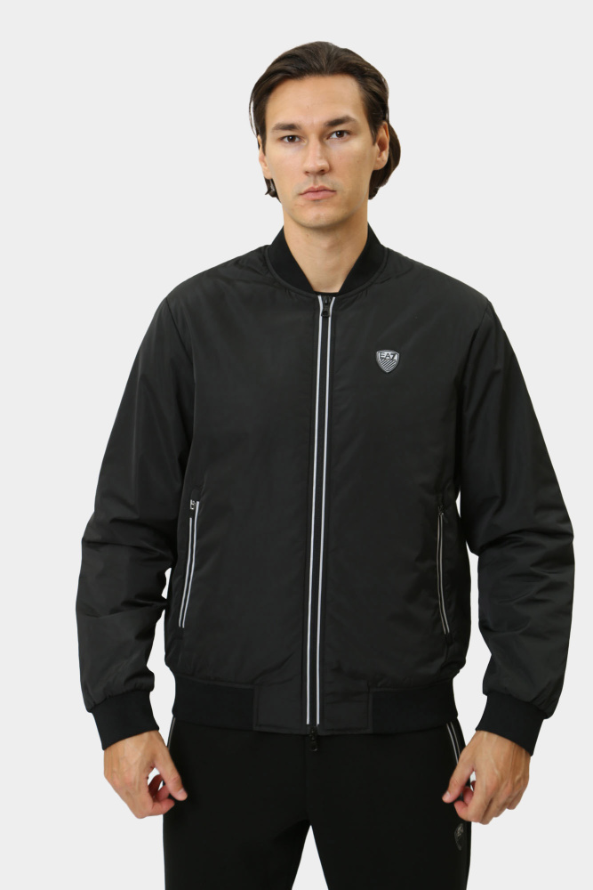 8NPB12_PN7LZ_1200 Бомбер EA7 Черный