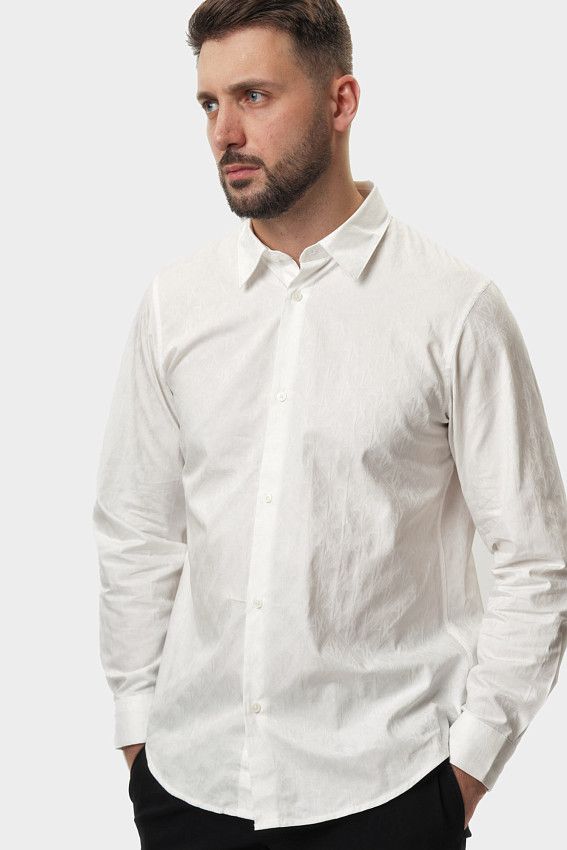 Рубашка с длинным рукавом Armani Exchange Белый
