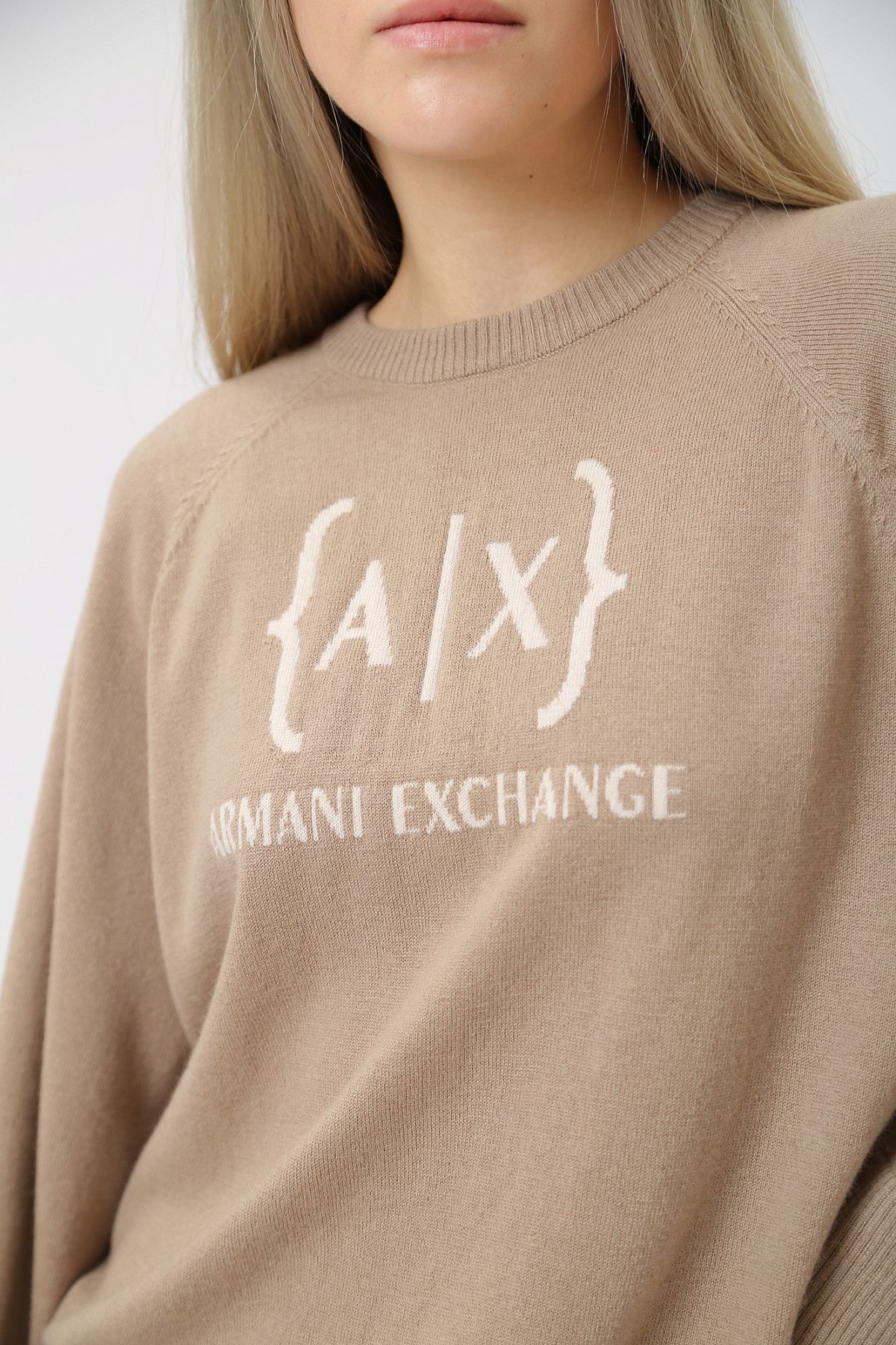 Джемпер Armani Exchange Бежевый