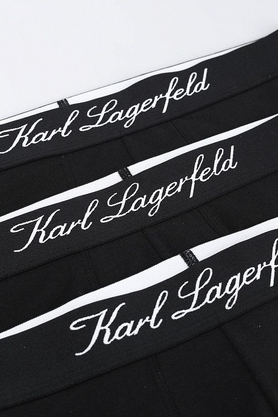 Трусы 3 шт Karl Lagerfeld Черный