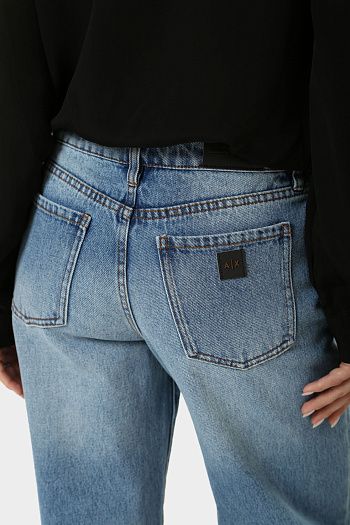 Джинсы прямые Armani Exchange - купить прямые джинсы Armani Exchange в интернет-магазине, цены в Москве и Краснодаре - Мёд