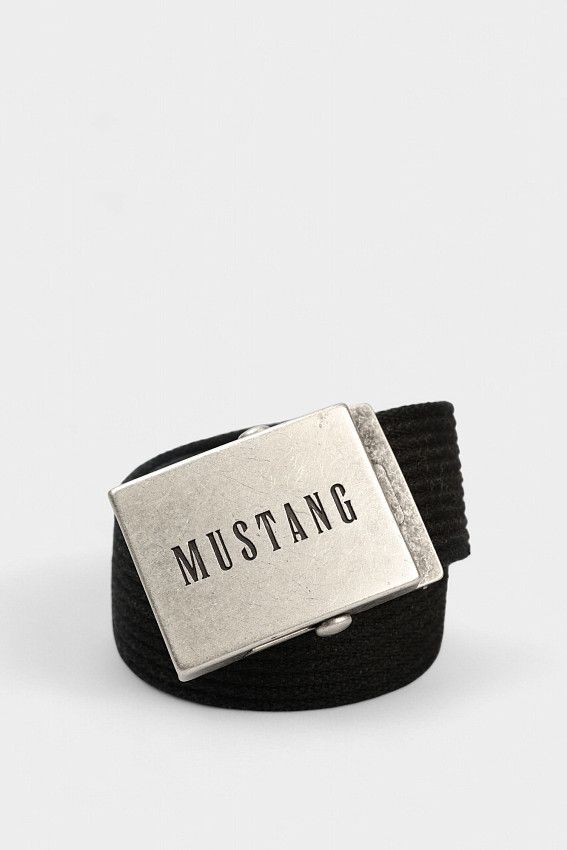 Ремень Mustang Черный
