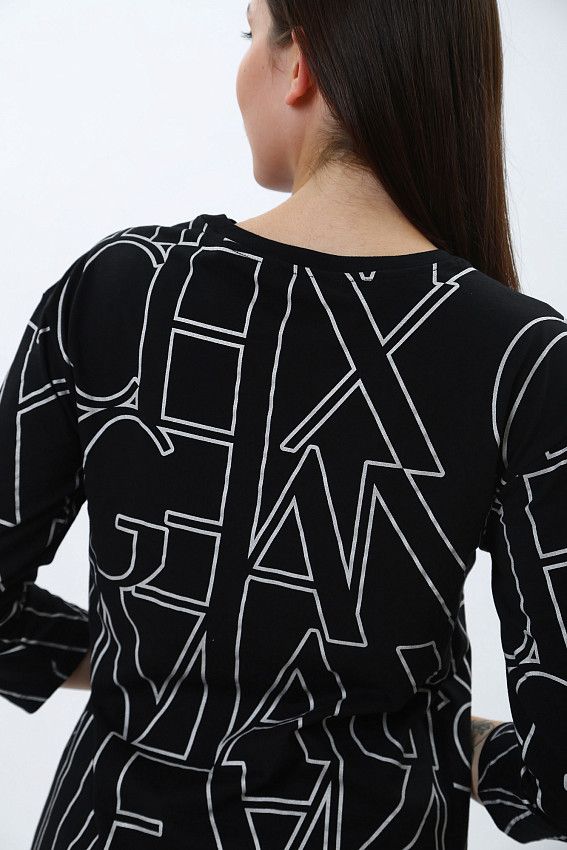 Платье Armani Exchange Черный