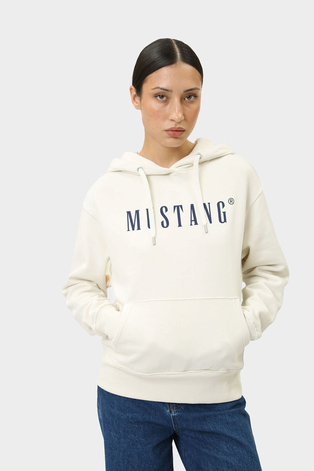 Худи Mustang Молочный