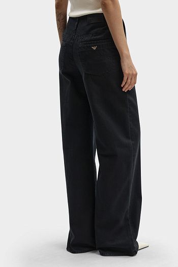 Брюки из хлопка Emporio Armani