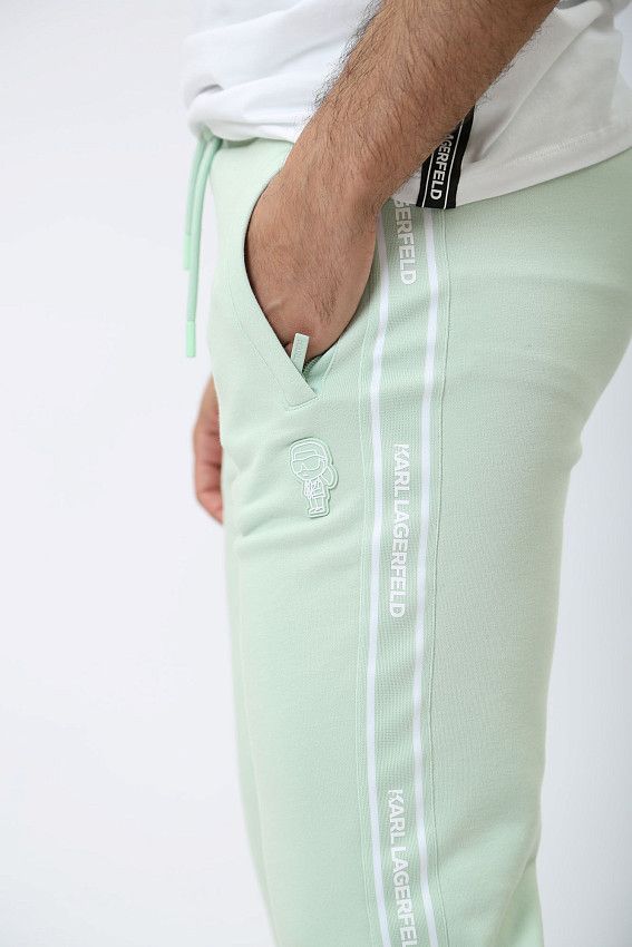 Брюки спортивные Karl Lagerfeld Зеленый