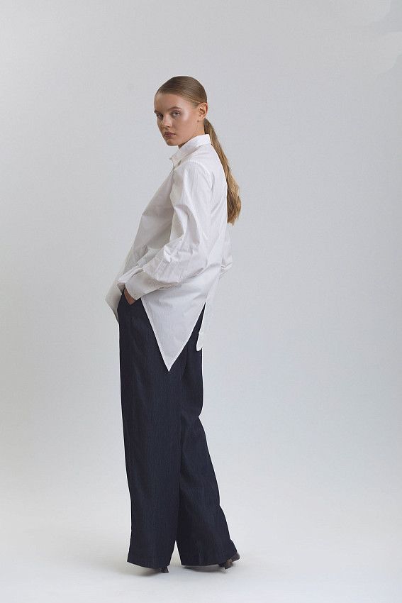 Рубашка с длинным рукавом The Hills Молочный