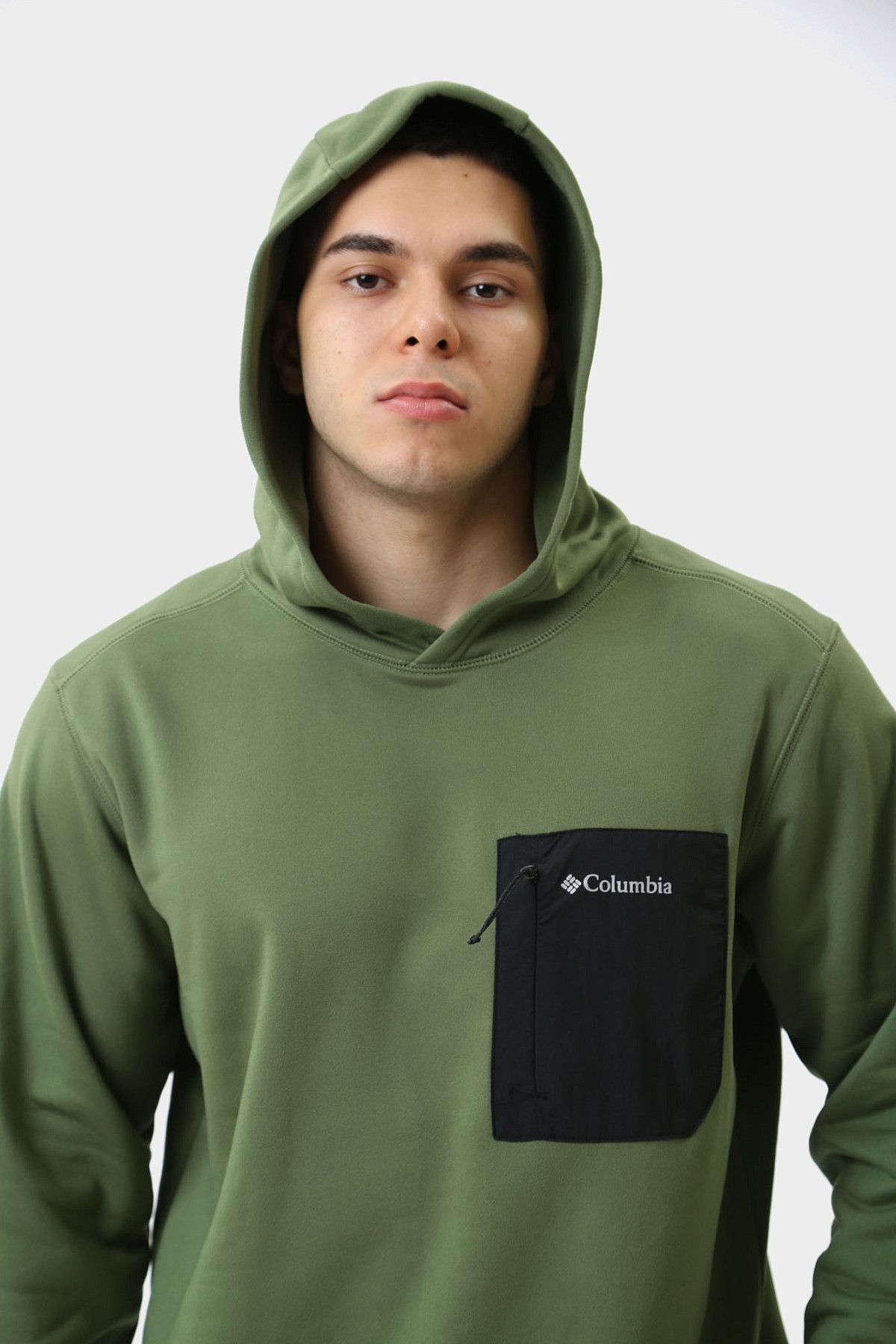 Джемпер с капюшоном Columbia Зеленый