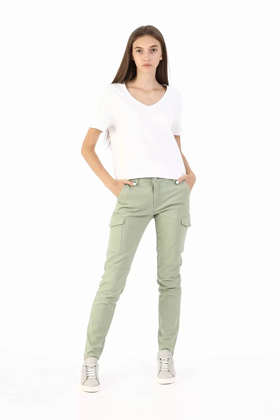 Брюки Calvin Klein Jeans Зеленый