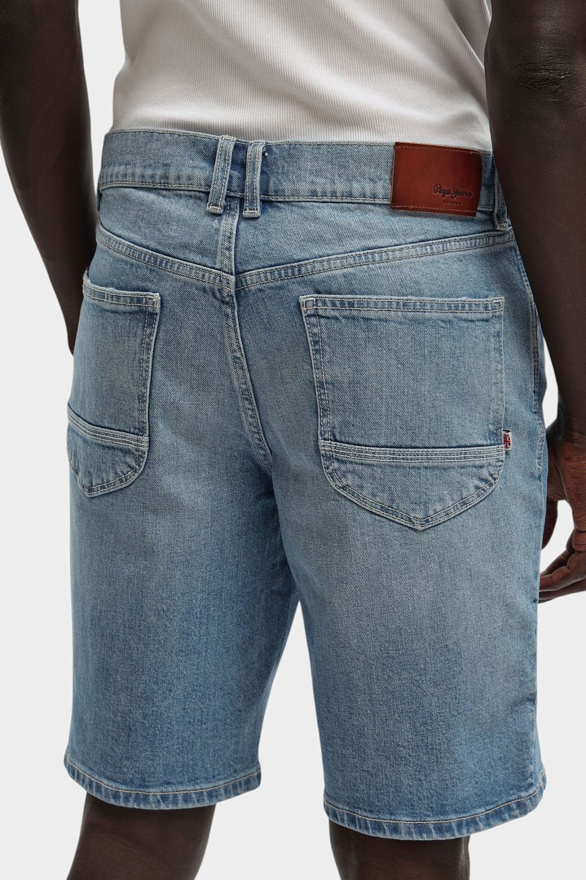 Шорты джинсовые Pepe Jeans Голубой