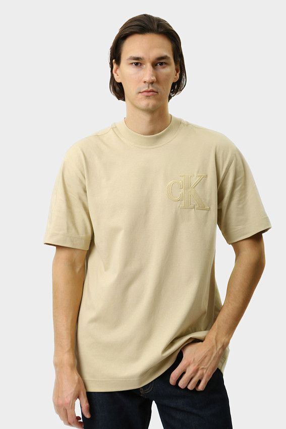 Футболка Calvin Klein Jeans Бежевый