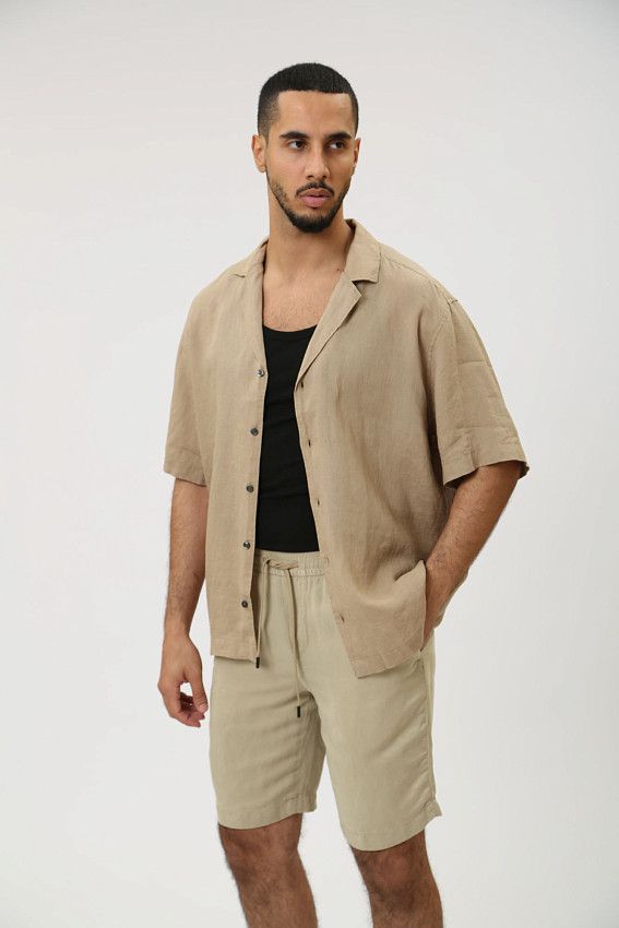 Рубашка Strellson Бежевый