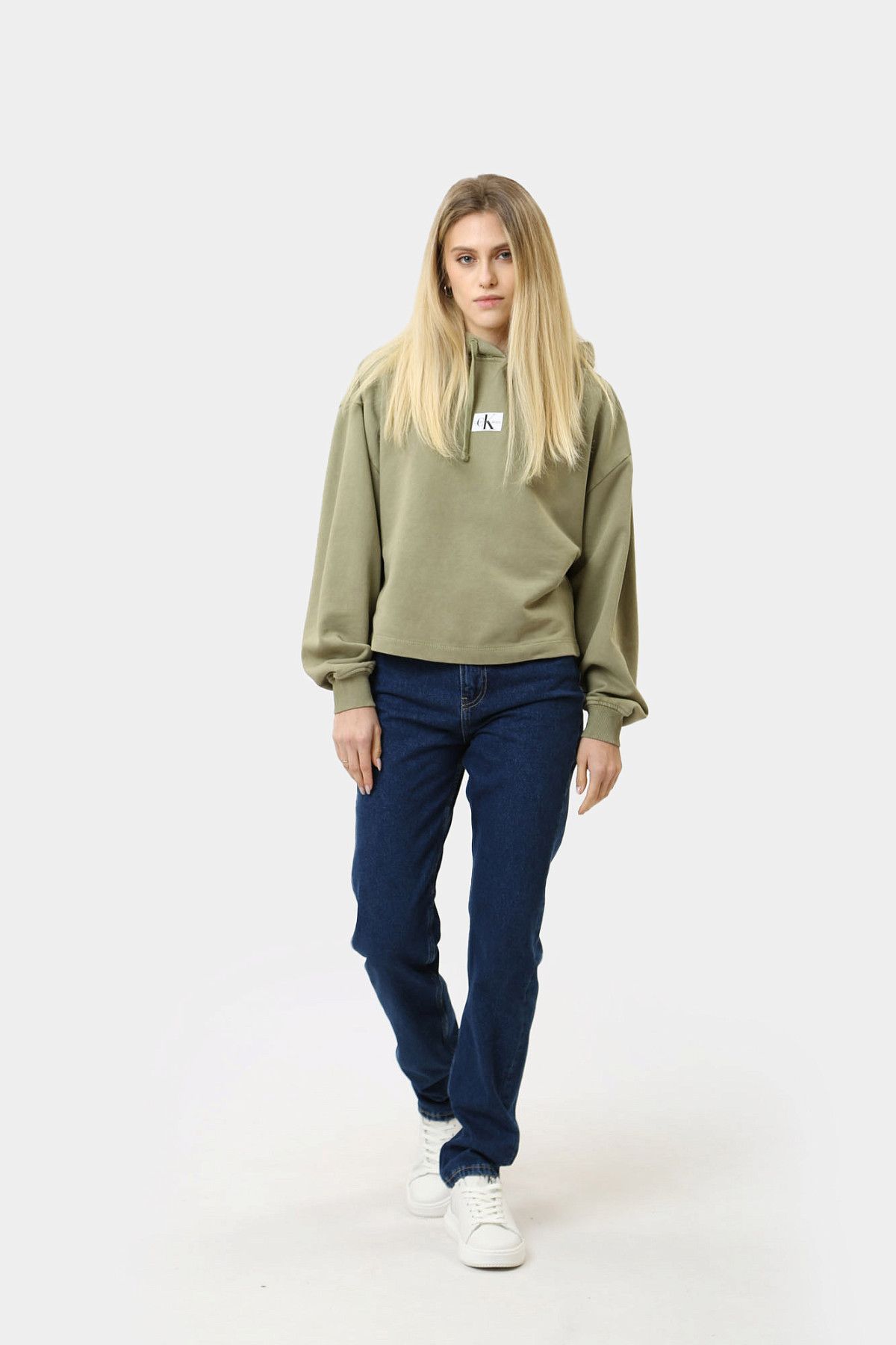 Худи Calvin Klein Jeans Зеленый
