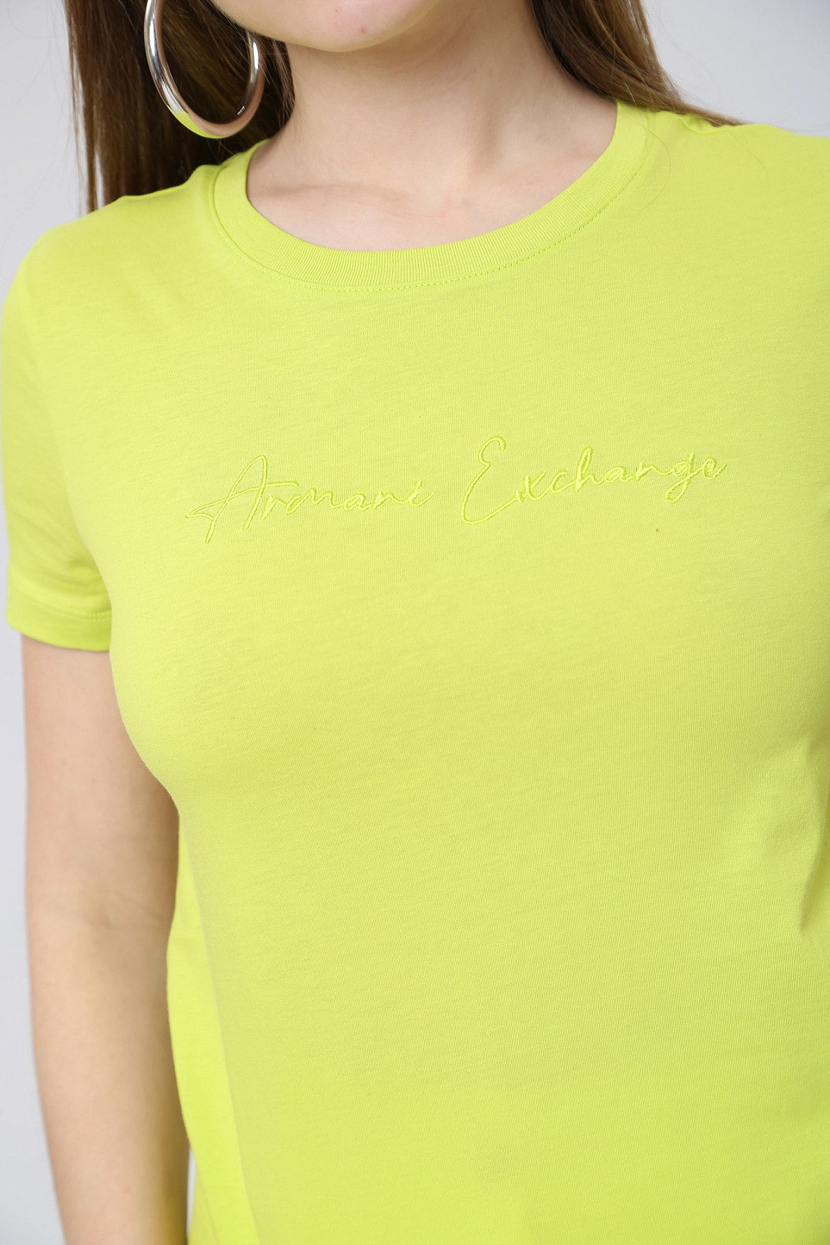 Футболка Armani Exchange Салатовый
