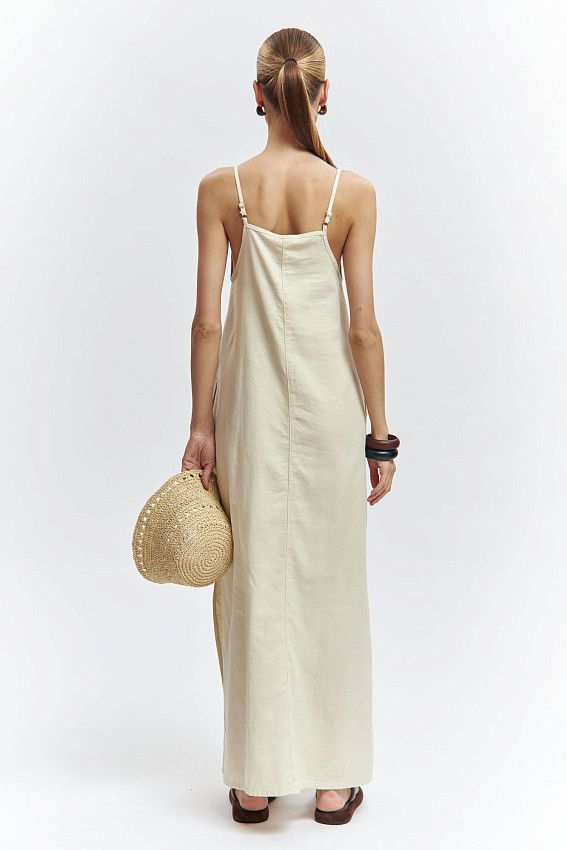 Платье Van Mich Бежевый