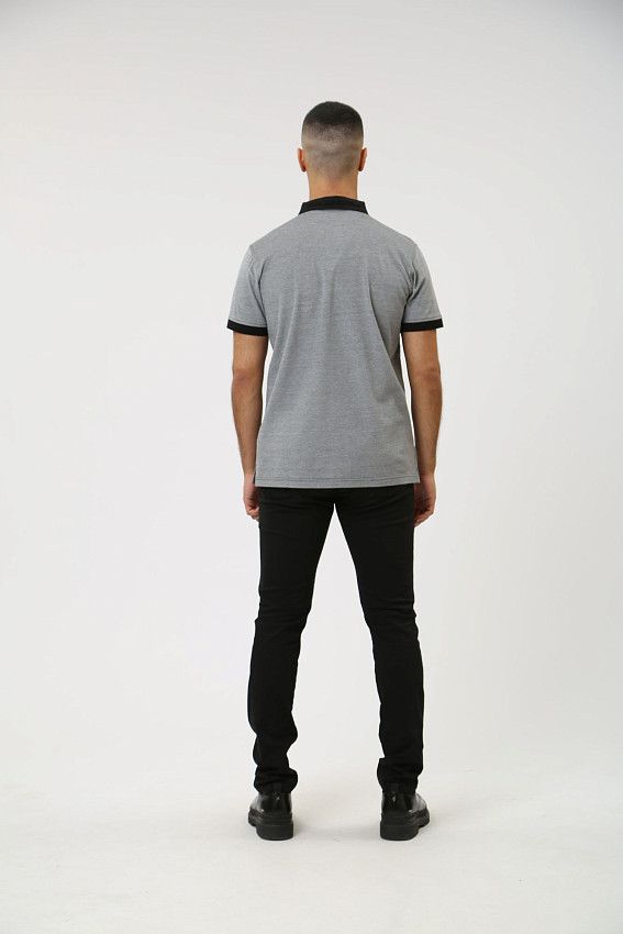 Поло Karl Lagerfeld Серый