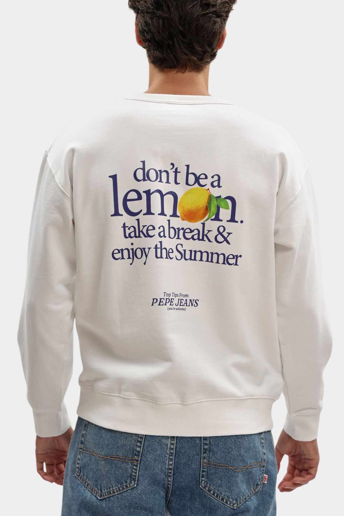 Свитшот Pepe Jeans Белый