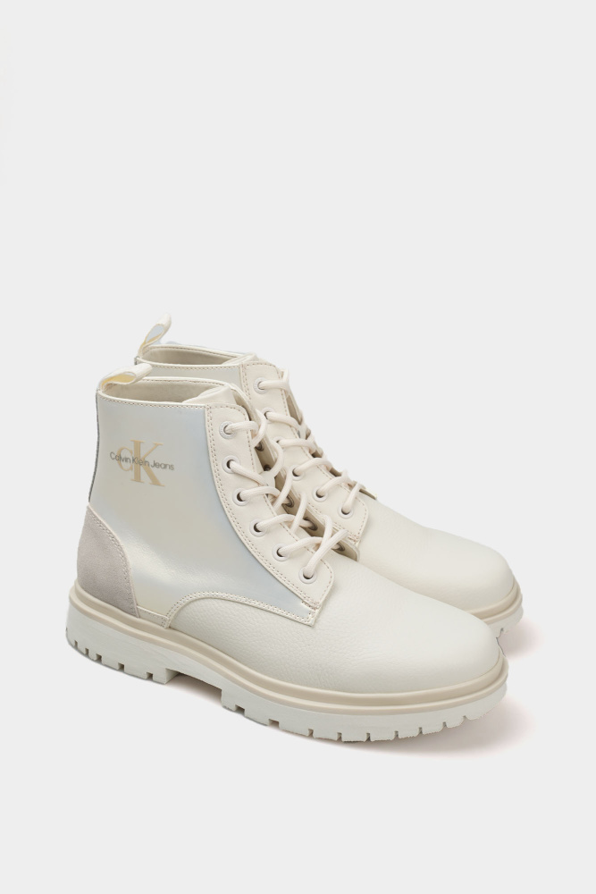 YW0YW01493 Ботинки Calvin Klein Jeans Бежевый