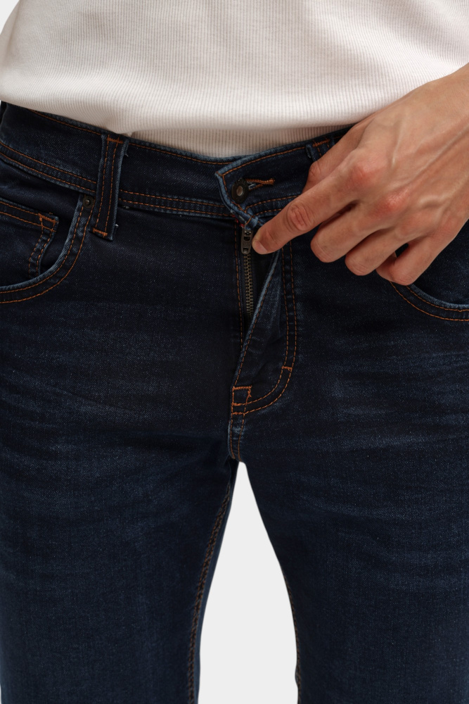 1016349-5000 Шорты джинсовые Mustang Синий