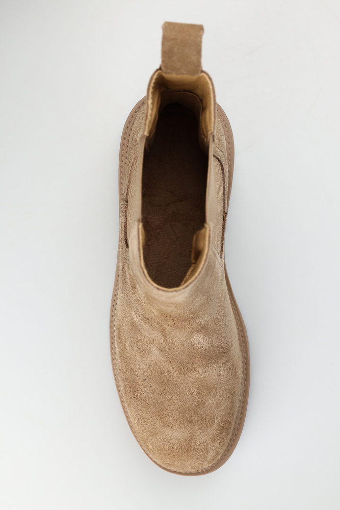 MC12115-WL/8 нат.кожа Ботинки жен велюр беж. Ботинки челси Marc Cony Бежевый