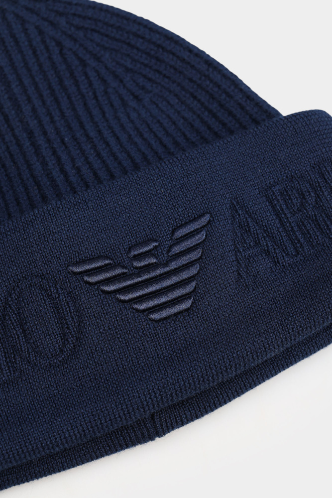 EM003750_ AF19896 Шапка Emporio Armani Синий
