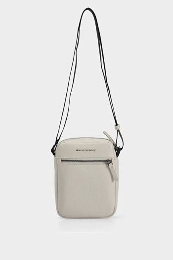 Сумка на плечо бежевая Armani Exchange