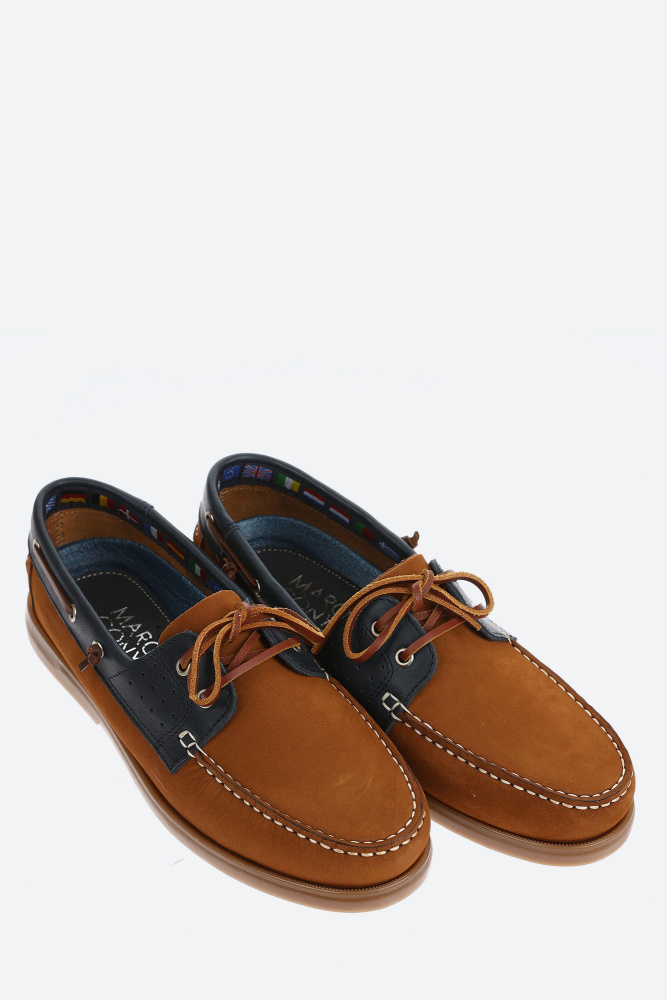 PJP18_988 Топсайдеры Marc Cony Коричневый